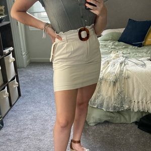 NWT Blu Pepper Paper Bag Skirt